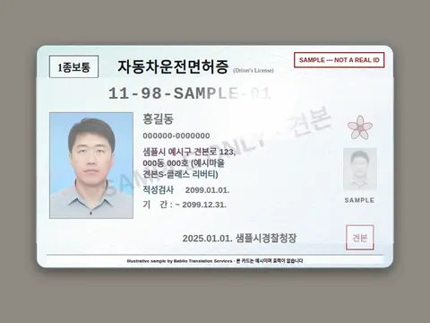 反光和防伪全息图遮住号码的示例文件
